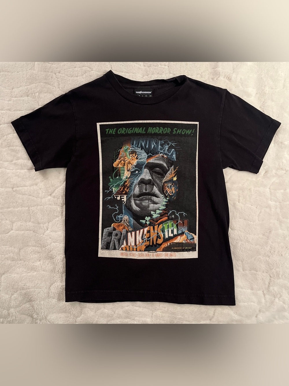 The Hundreds x Tristan Eaton
Universal Monsters "Frankenstein" T-
Shirt Sz. S